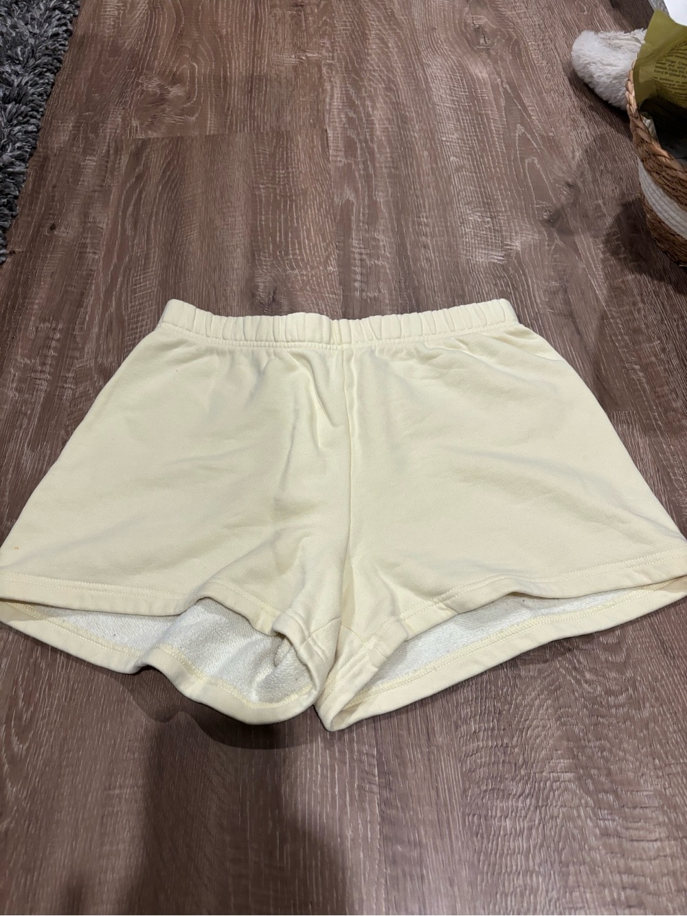 TNA Butter Yellow Athletic Lounge Shorts